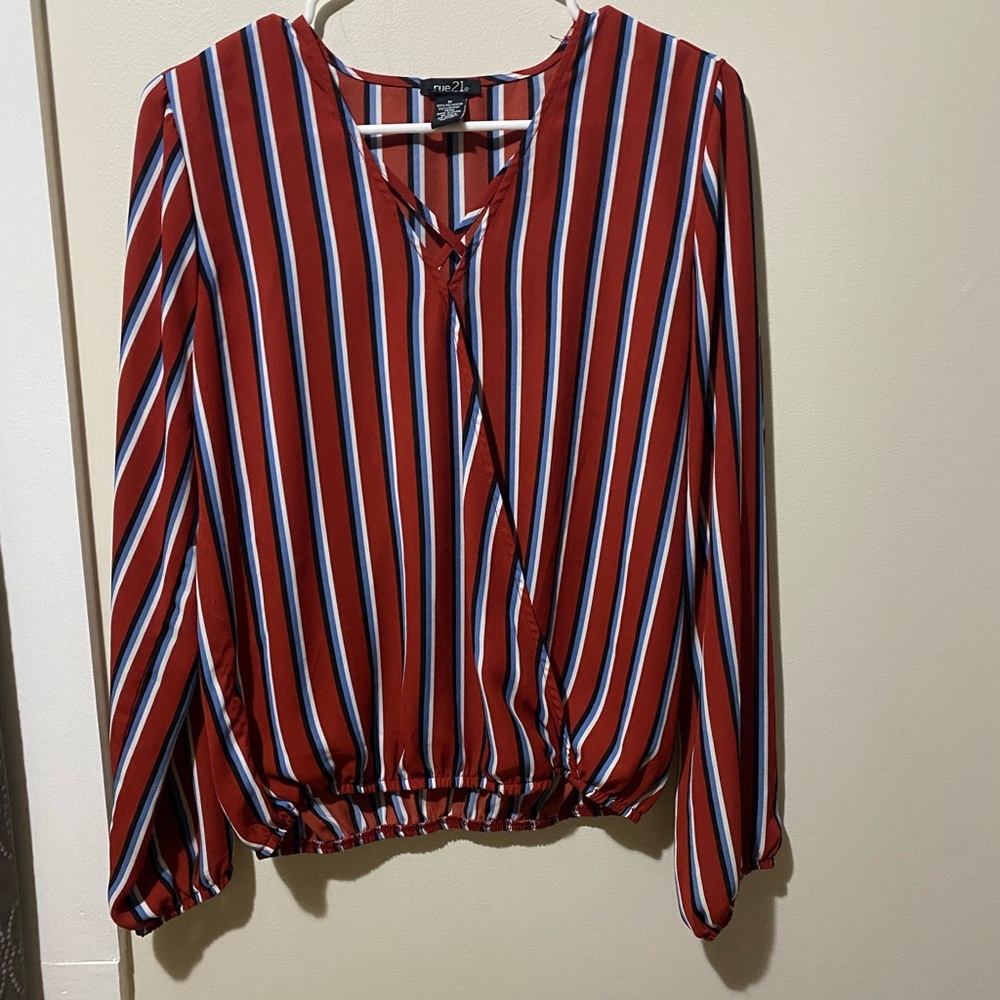 Stripped Women’s Blouse